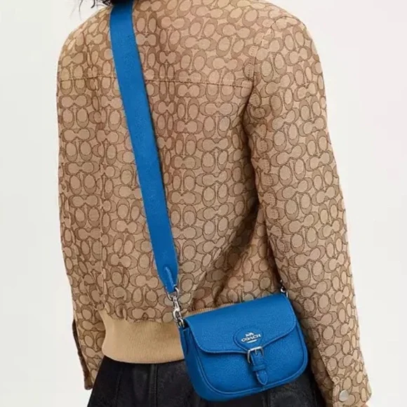 Coach Amelia Small Saddle Bag - Picture 1 of 6